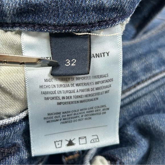 Citizens of Humanity Jolene 32 Button Fly Distressed Vintage Slim High Rise - Picture 15 of 16